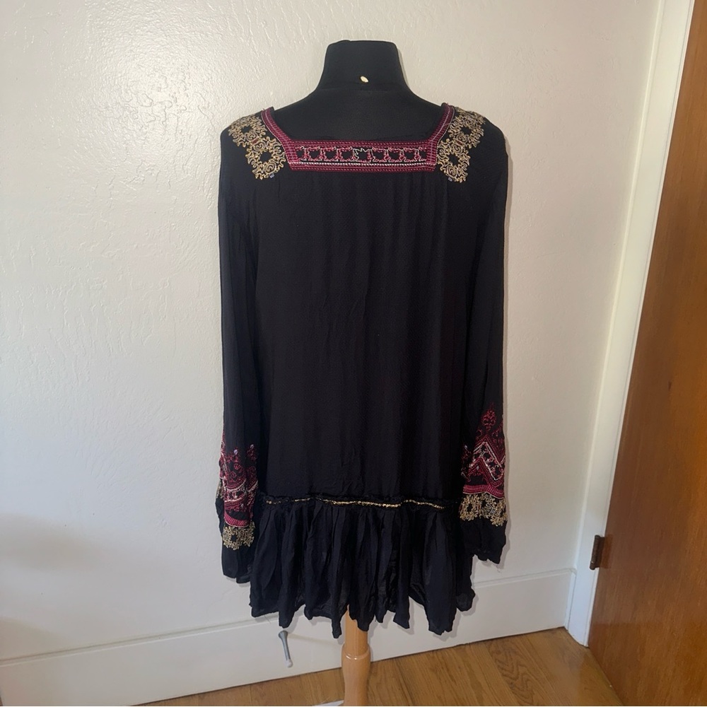 Free People Wild One Embellished Mini Dress Size Medium - Picture 10 of 12